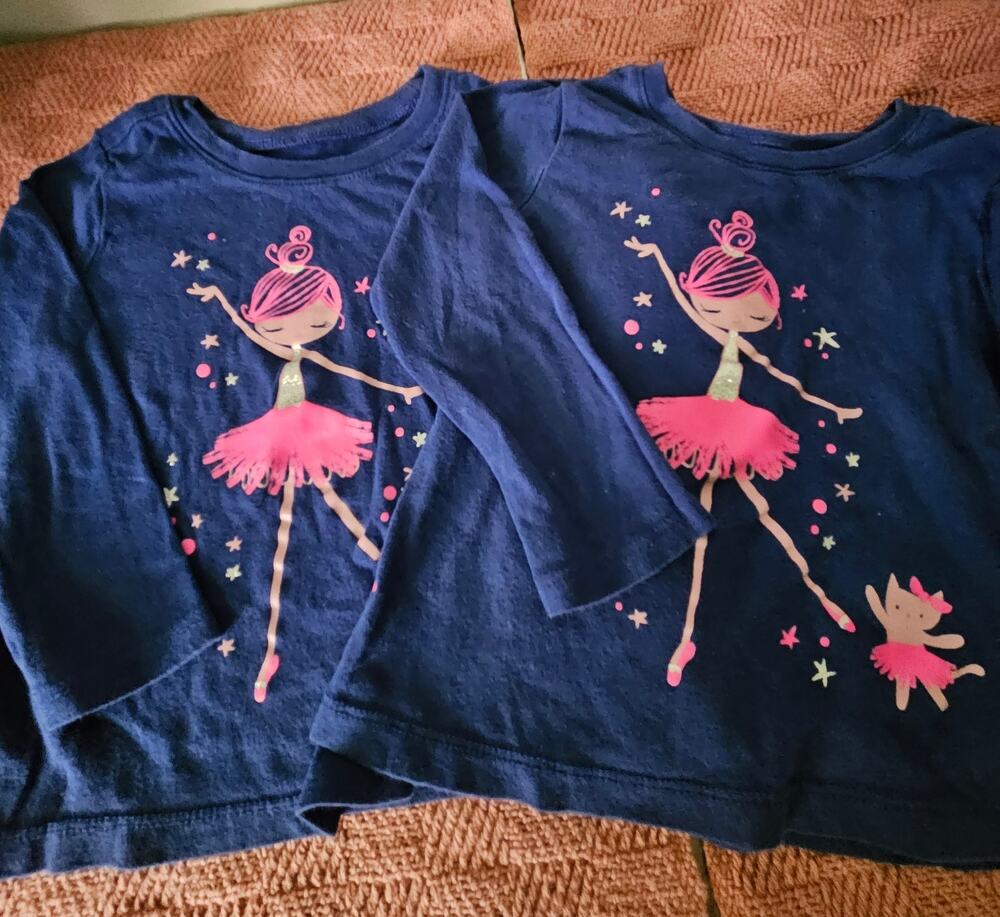 Baby Gap Brannan’s Favorites Ballerina Tops 2T – Set of 2 TWINS